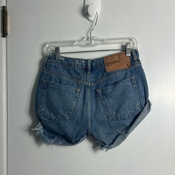 Oneteaspoon Bandit Jean Shorts Size 25 - Picture 6 of 10